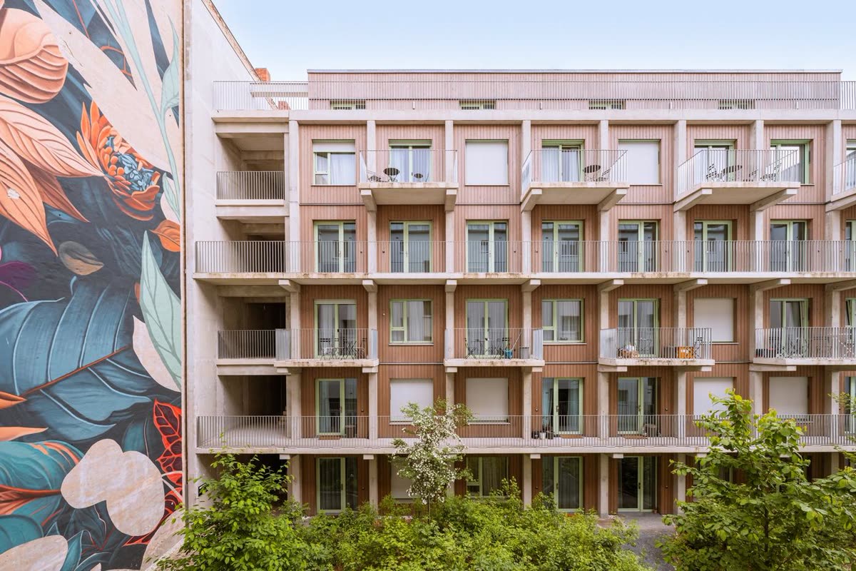 Innenansicht einer fertiggestellten JOPE Wohnung