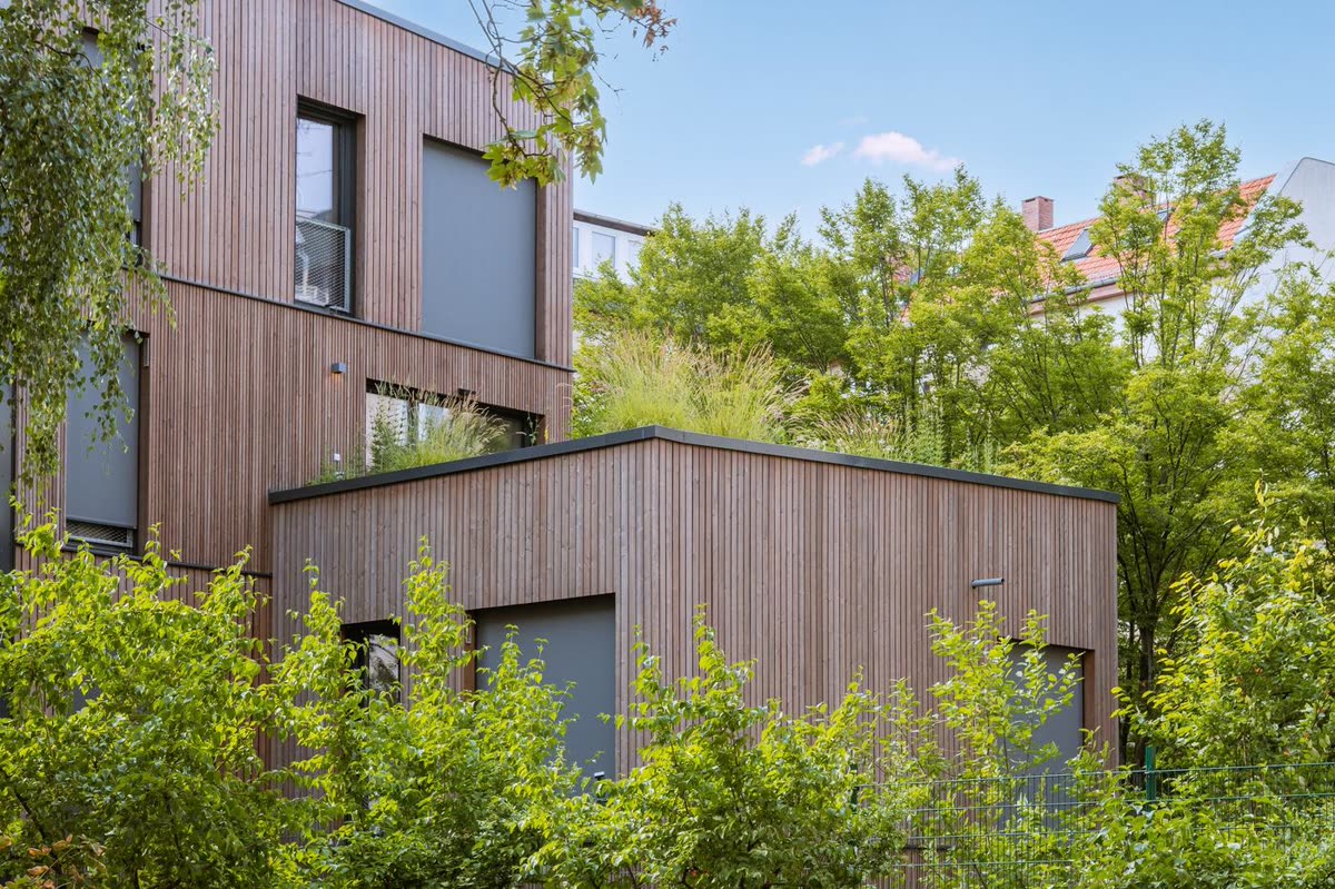 Hofhaus als Nachverdichtung in einem Berliner Innenhof